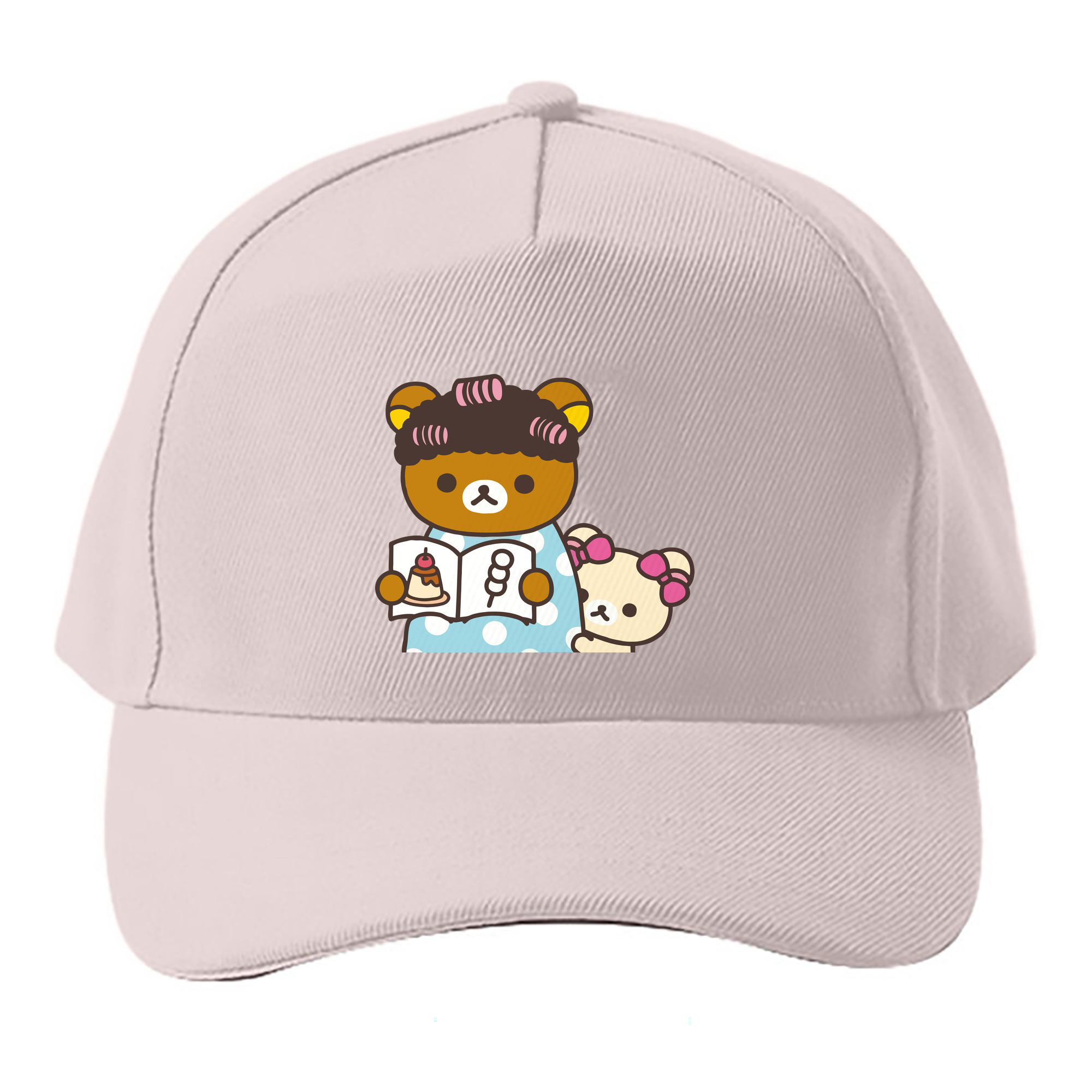 （画像用） リラックマ リラックマ キイロイトリ Rilakkuma Korilakkuma Kiiroitori ベースボールキャップ 綿100％ 男女兼用 帽子 スポーツ